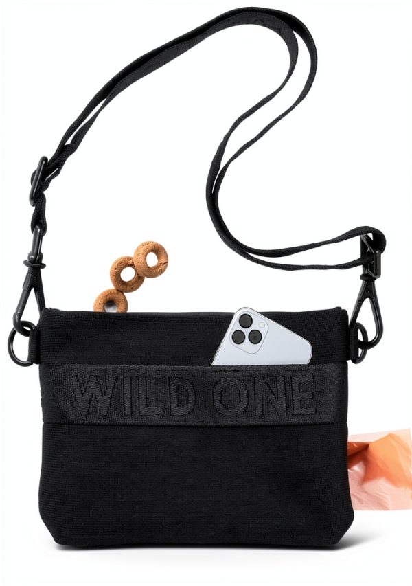 Wild One Dog Treat Pouch Eco Friendly Fanny Pack Crossbody-0