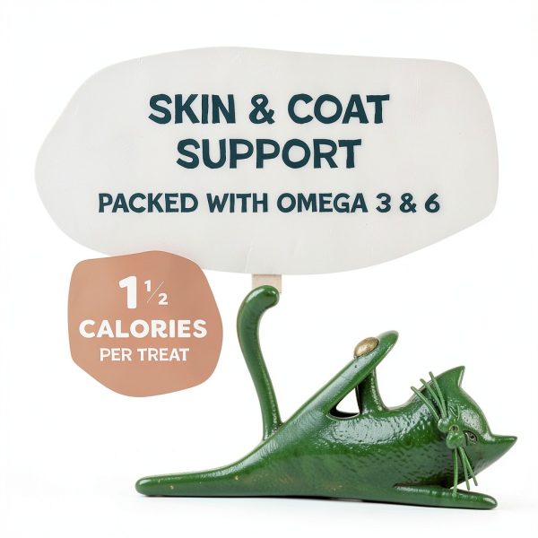 Shameless Pets Cat Treats Real Meat Skin Coat Support-4