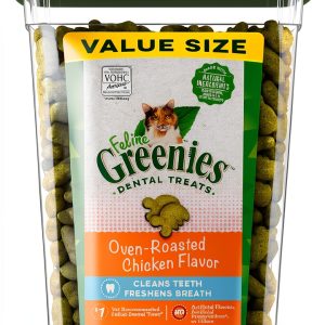 Greenies Feline Dental Cat Treats Natural Ingredients Vet-0