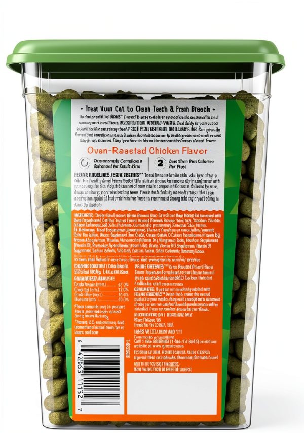 Greenies Feline Dental Cat Treats Natural Ingredients Vet-1