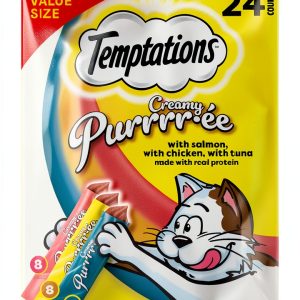 Temptations Creamy Puree Wet Cat Treats Mars Petcare-0