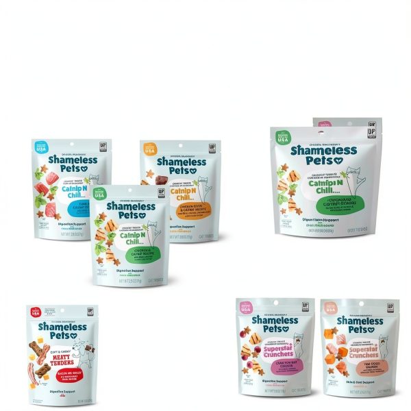 Shameless Pets Cat Treats Real Meat Digestive Support-7