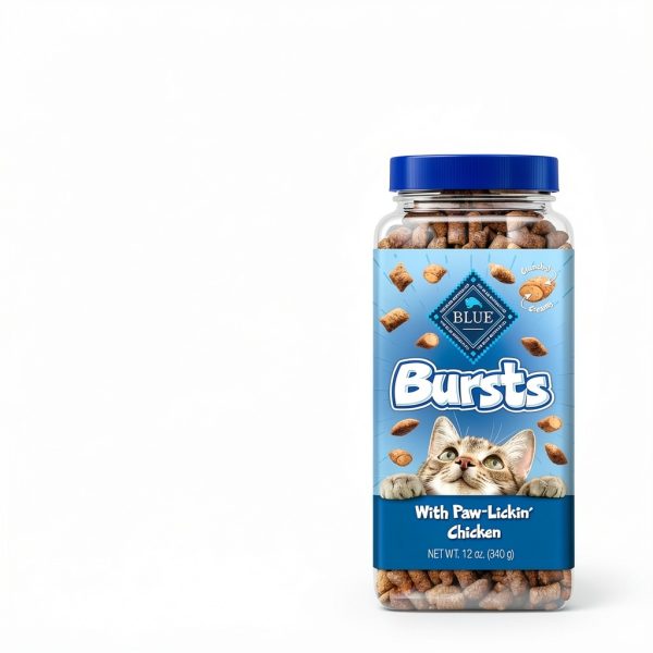 Blue Buffalo Cat Treats Real Chicken Crunchy Healthy-6