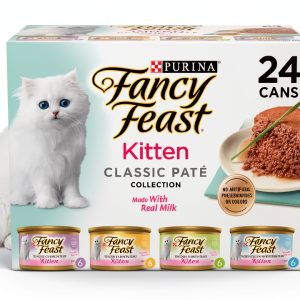 Fancy Feast Kitten Wet Food Variety Pack Real Ingredients-0
