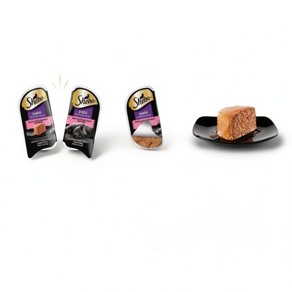 Sheba Wet Cat Food Pate Grain Free Perfect Portions-7
