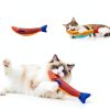 Potaroma Catnip Fish Kicker Toy Organic Catnip Filled Plush-4