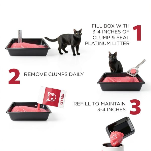 ARM HAMMER Platinum Clumping Cat Litter Odor Control-5