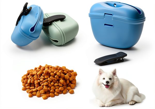 Bongpuda Silicone Dog Treat Pouch Magnetic Portable Outdoor-5