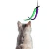 MeoHui Cat Wand Toy Feather Interactive Play Telescopic-7