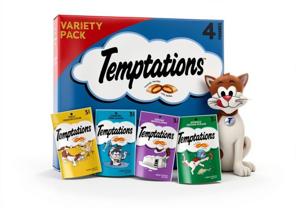 Temptations Cat Treats Crunchy Soft Mars Petcare Variety-0