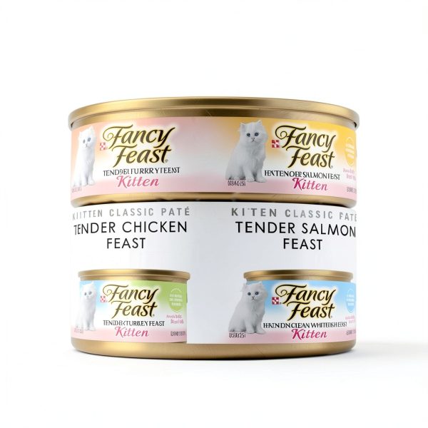 Fancy Feast Kitten Wet Food Variety Pack Real Ingredients-2