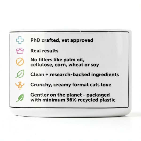 Pet Honesty Cat Hairball Treats Natural Fiber Supplement-6