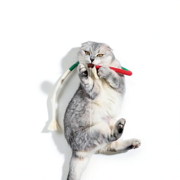 Potaroma Catnip Chew Toys Natural Rope Teething Kittens-3