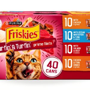 Friskies Prime Filets Wet Cat Food Real Meat Variety Pack-0