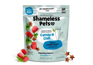 Shameless Pets Cat Treats Real Meat Skin Coat Support-0