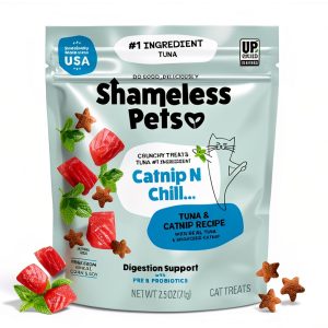 Shameless Pets Cat Treats Real Meat Skin Coat Support-0