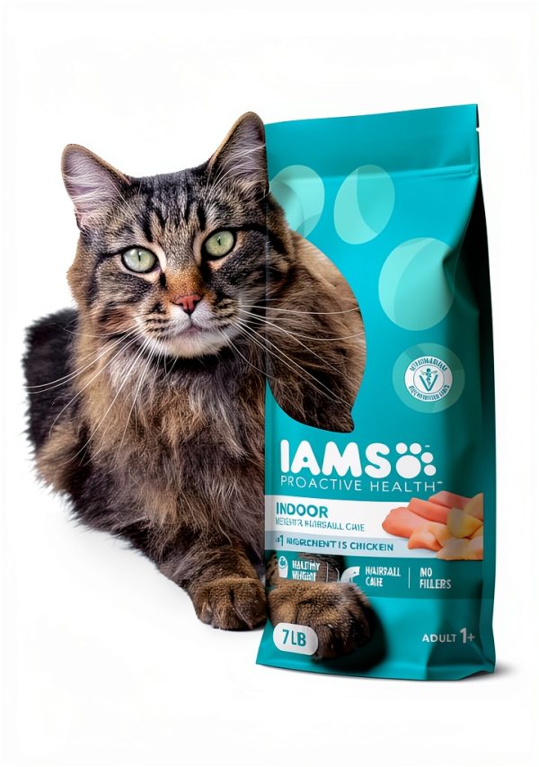 IAMS Proactive Health Indoor Cat Food Hairball Control-0