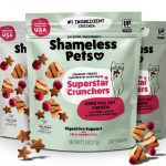 Shameless Pets Cat Treats Chicken Cranberry Crunchy Stars-0