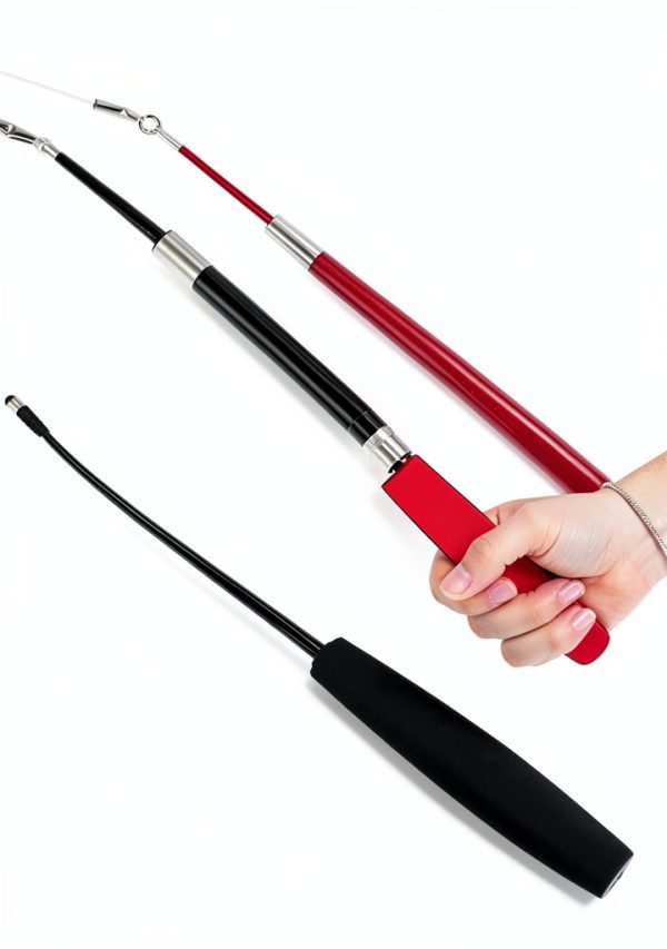 MeoHui Cat Wand Toy Feather Interactive Play Telescopic-3