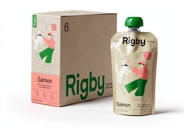 Dog Treat Squeeze Pouch Rigby Organic 3.5 Fl Oz-0