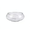 Glass Fish Bowl IbErsacs Centerpiece 9.5 Inch Clear Cube-3