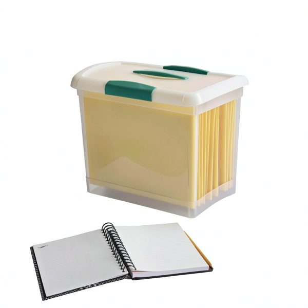 Sterilite Clear Storage Box 6 Pack Large Weathertight Plastic Latch-6