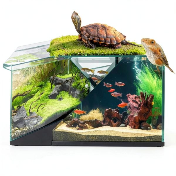 3 Gallon Glass Fish Tank Cube Wonderfactory Rimless Desktop Aquarium-6