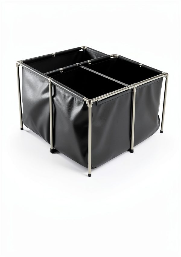 VEVOR Canvas Fish Pond 270 Gal Above Ground Koi Tank with Clear Panel-7
