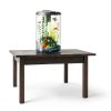 Koller Products Plastic 6-Gallon AquaView 360 Aquarium Kit for Tropical Fish, Betta Fish with LED Lighting and Power Filter Clear, 4-Piece Set-1