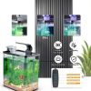 1.5 Gallon Aquarium Starter Kit Wagrvuy Plastic Tank with Quiet Pump-5