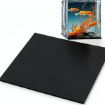 Aquarium Fish Self Leveling Mat Pangda 12x12 Inch Foam with Adhesive-0