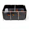 VEVOR Canvas Fish Pond 270 Gal Above Ground Koi Tank with Clear Panel-6