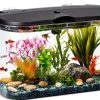 5 Gallon Aquarium Kit by Koller with LED Light & Filter Clear-0