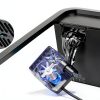 3.5 Gallon Self Cleaning Fish Tank by eWonLife with LED Light-4