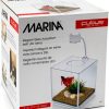 Marina Cubus Glass Betta Kit 0.9 Gallon Aquarium with LED Light-1
