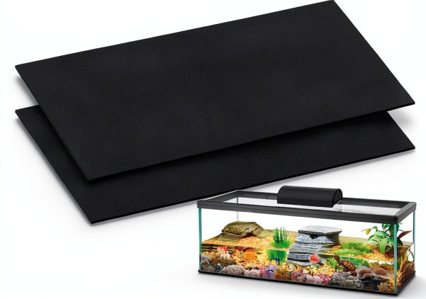 Wibeelee Aquarium Leveling Mat 15x30 Neoprene Non Slip Shockproof Pad-0