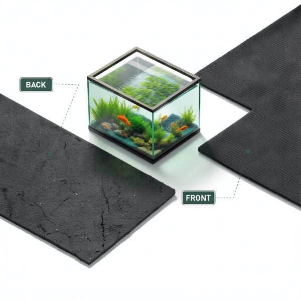 Wibeelee Aquarium Leveling Mat 15x30 Neoprene Non Slip Shockproof Pad-2